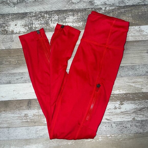 Fabletics Trinity Motion365 HW Utility Legging Persimmon Size S - Picture 6 of 11